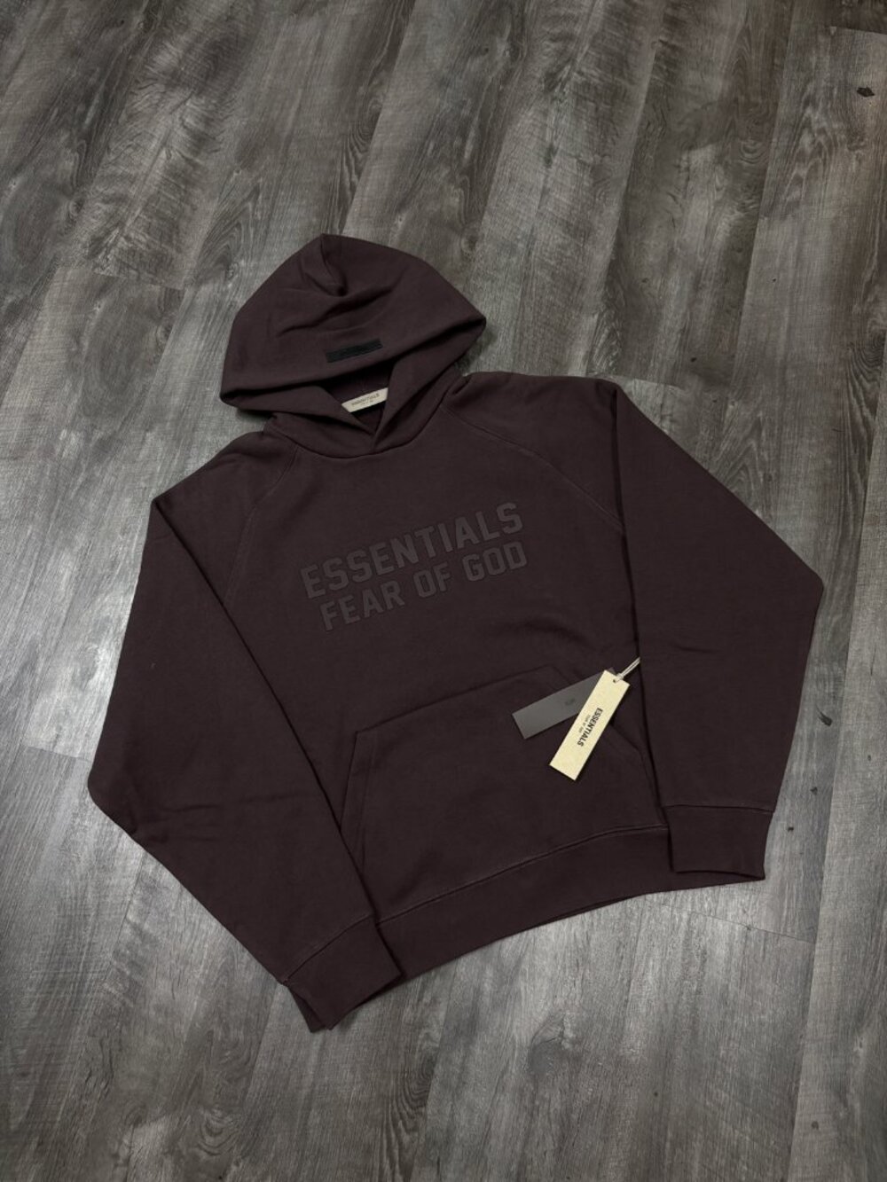 Essentials X small Plum hoodie new